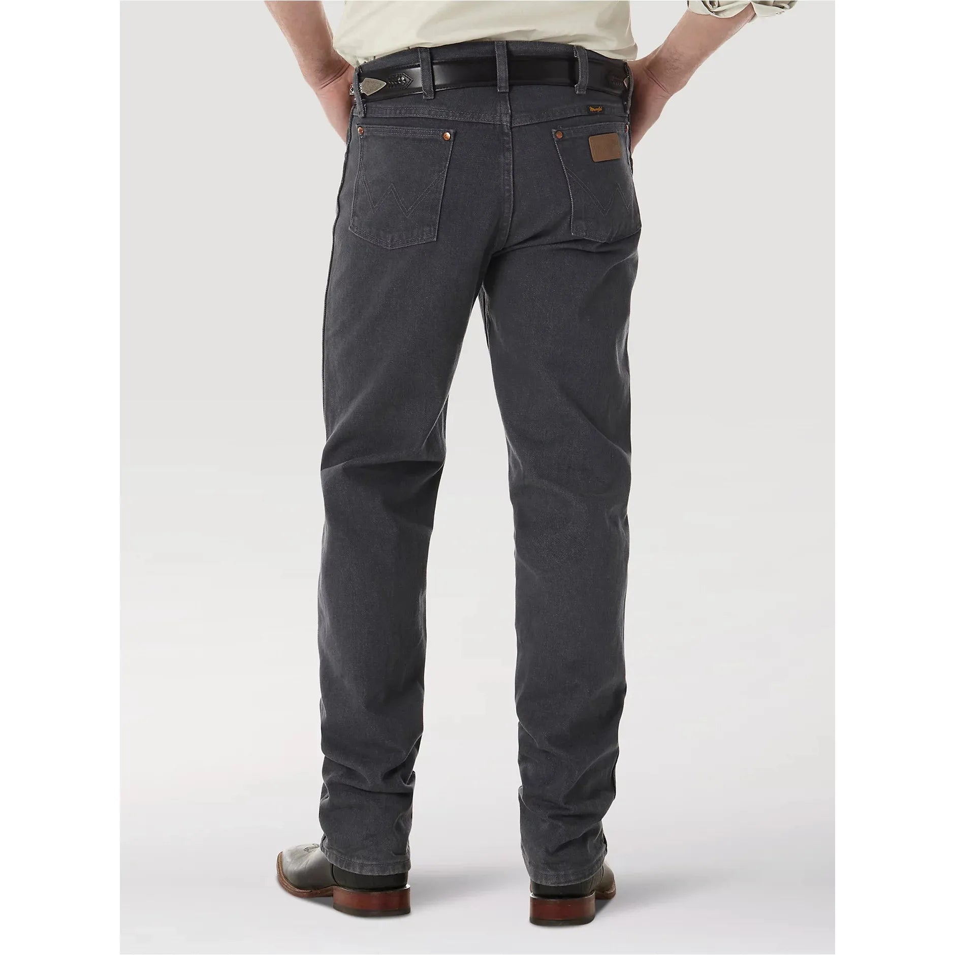 MEN'S WRANGLER® COWBOY CUT® ORIGINAL FIT JEAN-CHARCOAL GREY