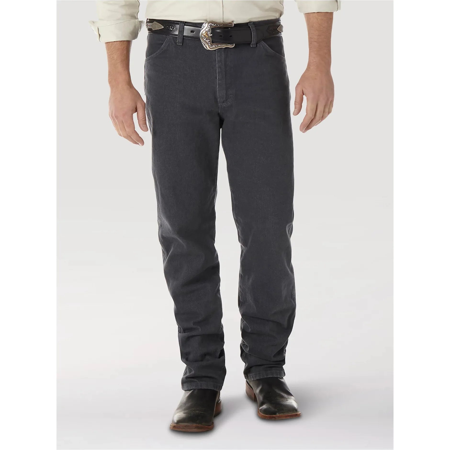 MEN'S WRANGLER® COWBOY CUT® ORIGINAL FIT JEAN-CHARCOAL GREY