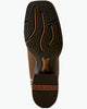 Ariat Women's Round Up Cantina Square Toe Western Boot-Chesnut Southwest Embossed/Painted Watercolor