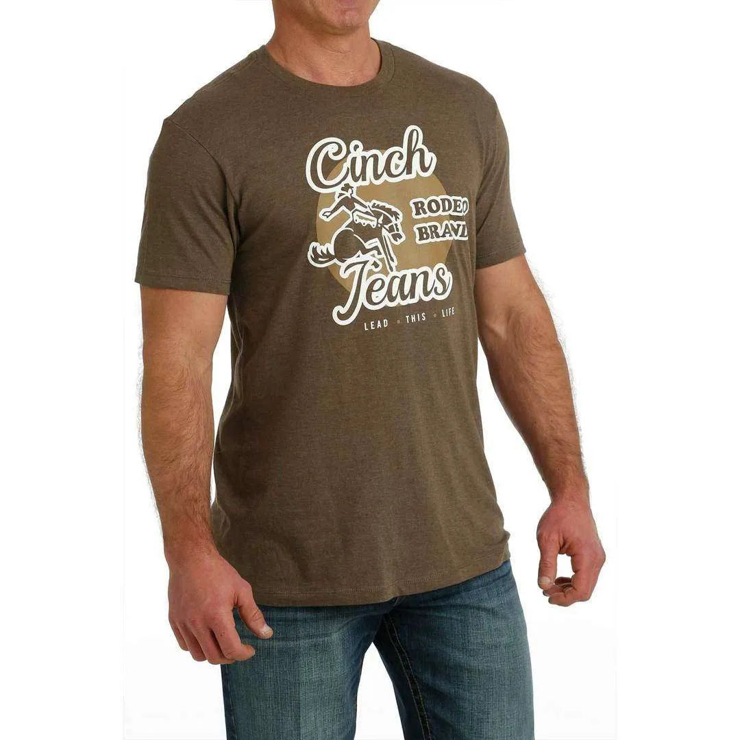 Men's Cinch Rodeo T-Shirt - Brown