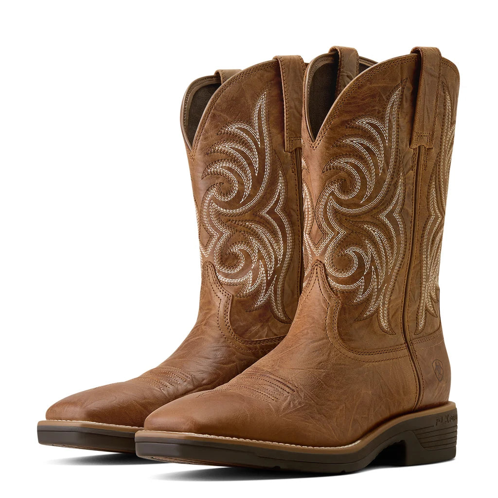 Men's Ariat Ranger Wide Square Cowboy Boot-Sunbaked Tan
