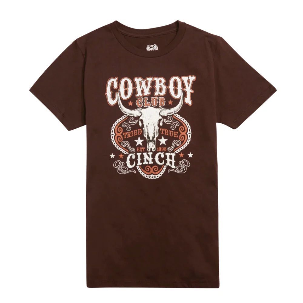 Boy's Cinch T-shirt - Brown