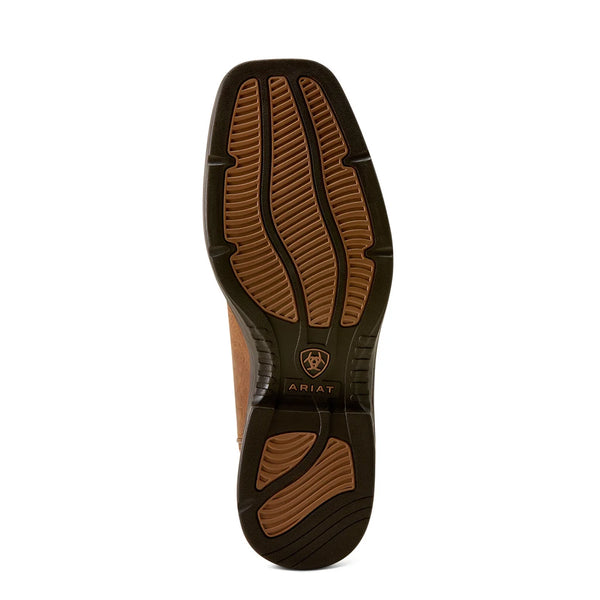 Men's Ariat Ranger Wide Square Cowboy Boot-Sunbaked Tan