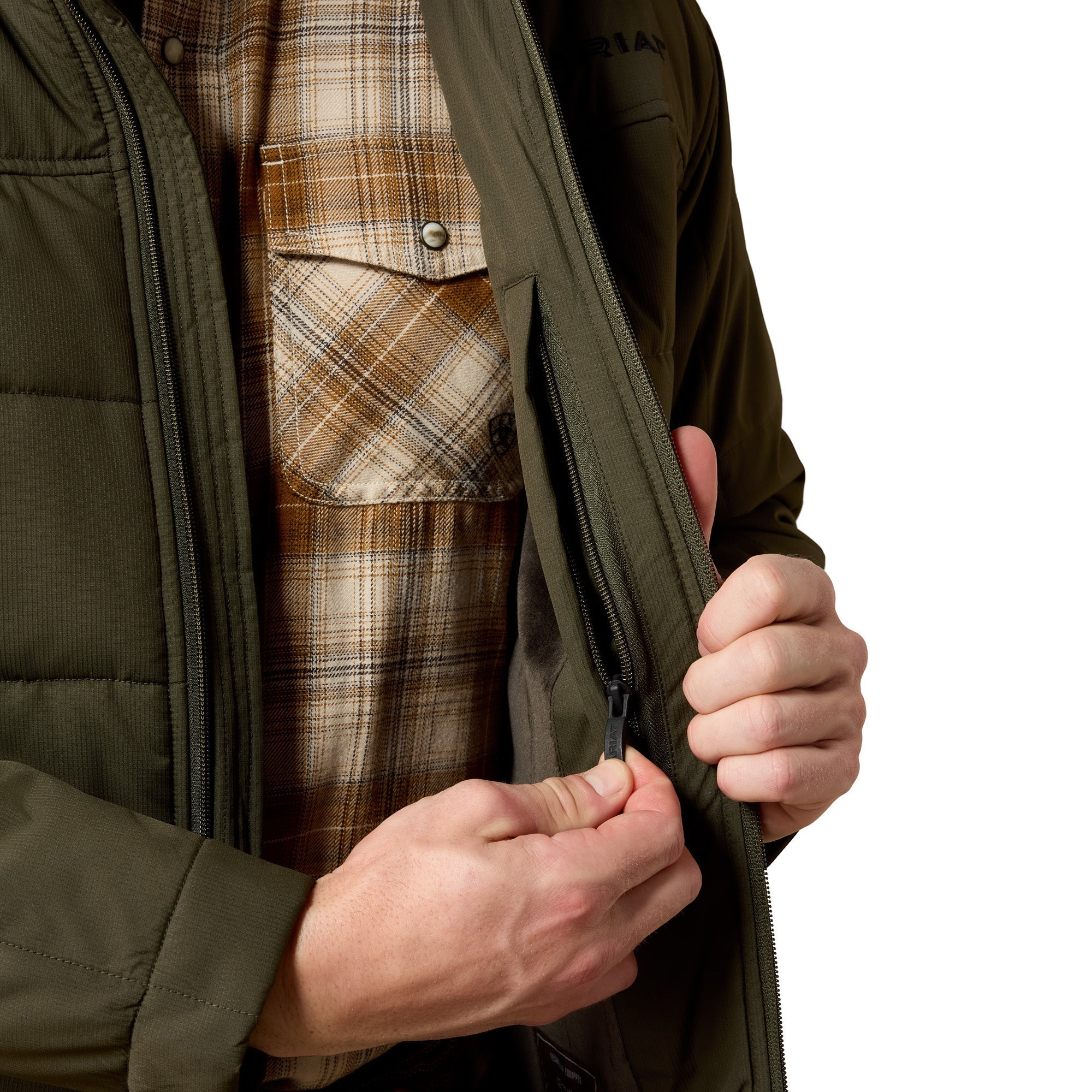 Men's Ariat Crius Insulated Jacket - Forest Night