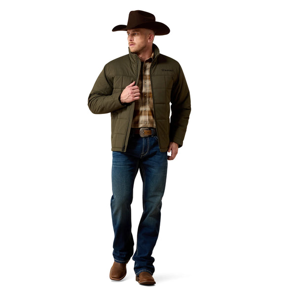 Men's Ariat Crius Insulated Jacket - Forest Night
