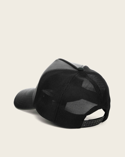 Limited Edition Black Leather Cap – Mexico 2026