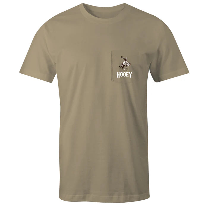 Men's Hooey Cheyenne Tan Pocket T-shirt