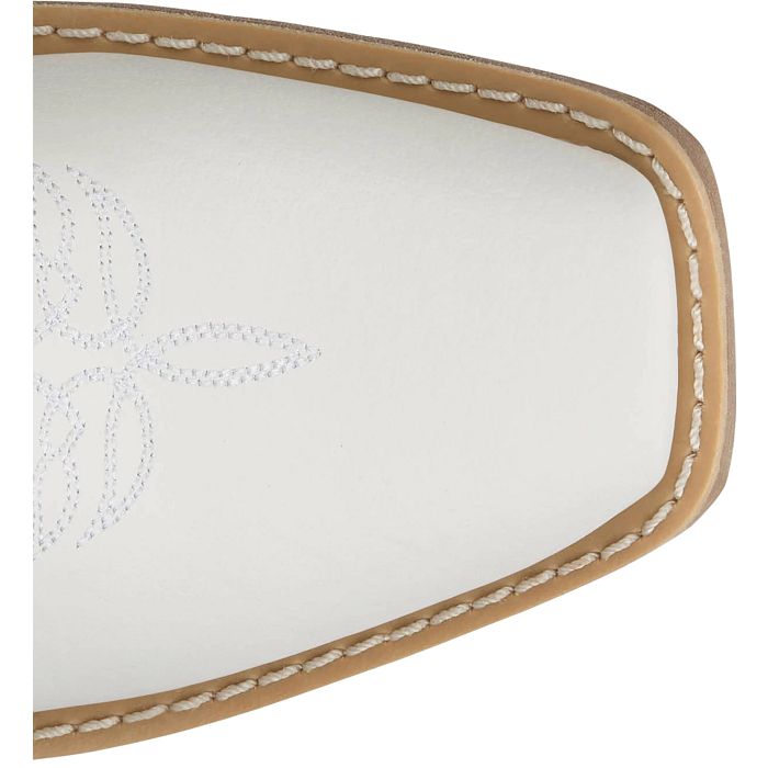 Women's Justin Rae 12" Western Boot-White