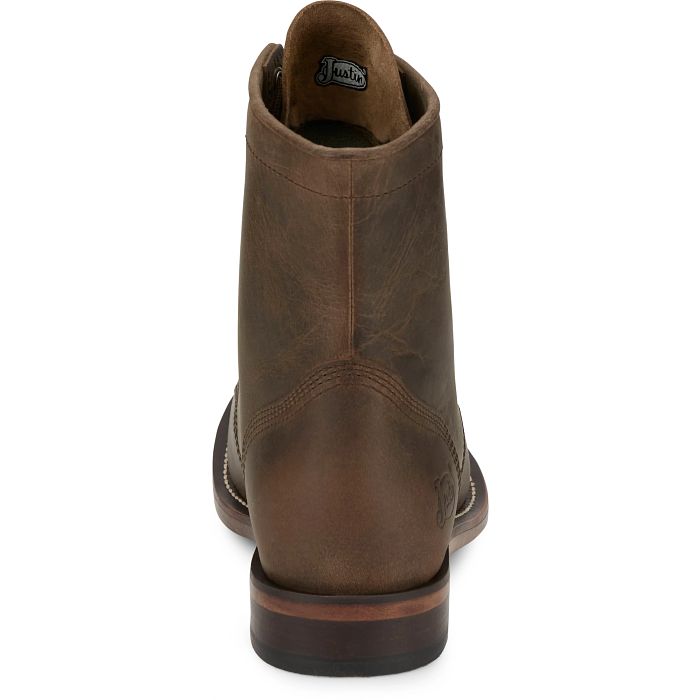 Men's Justin Drennan 7" Lace-Up Roper-Brown