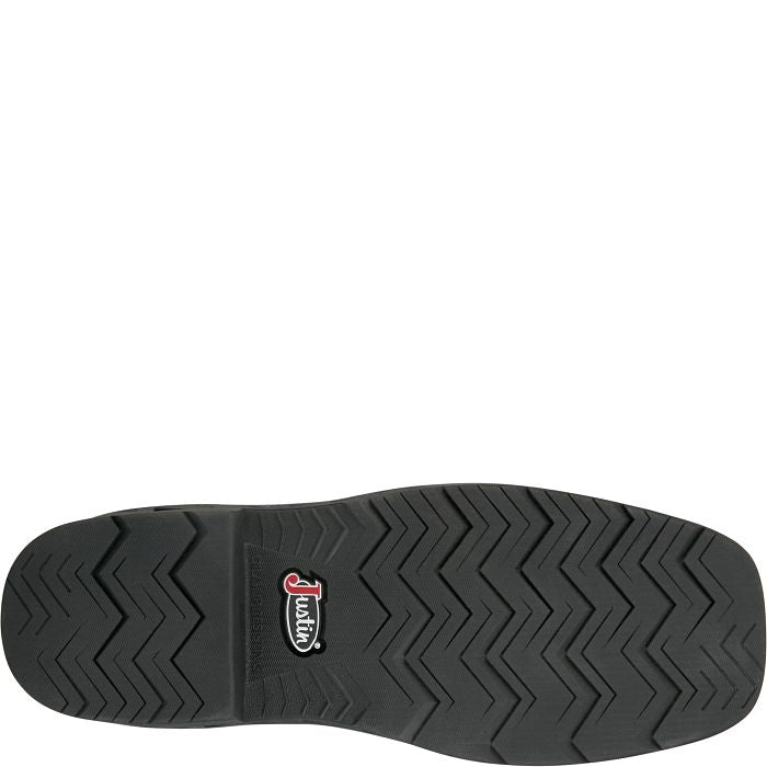 Men's Justin Drifter 11" Waterproof Steel Toe-Black