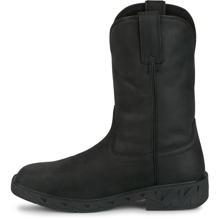 Men's Justin Drifter 11" Waterproof Steel Toe-Black