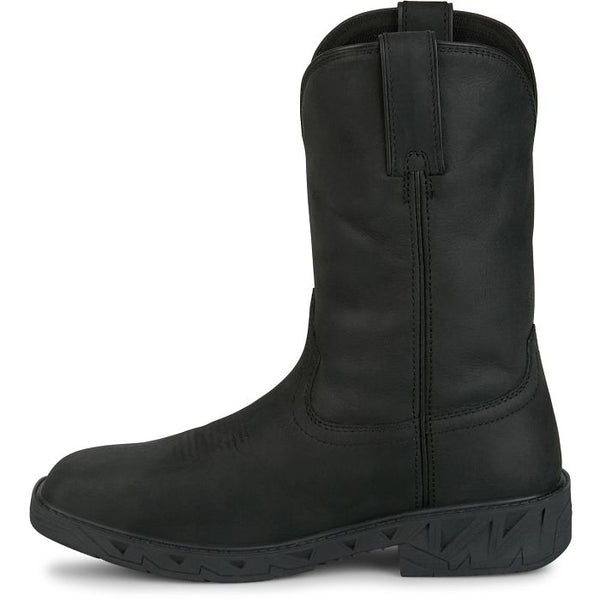 Men's Justin Drifter 11" Waterproof Steel Toe-Black