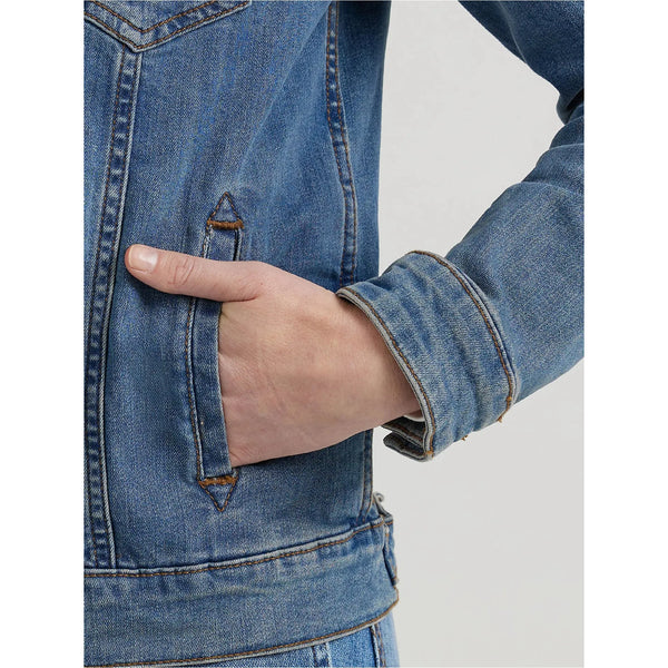 Women's Long Sleeve Classic Fit Denim Jacket