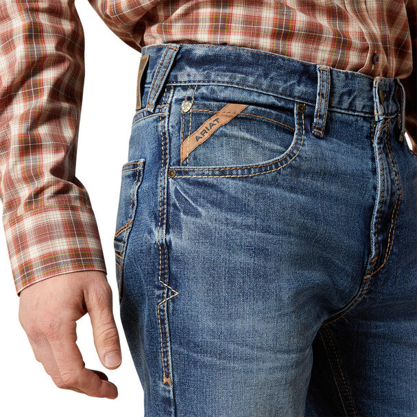 Men's Ariat M7 Rebel Classic RIse Straight Leg Jean-Livermore