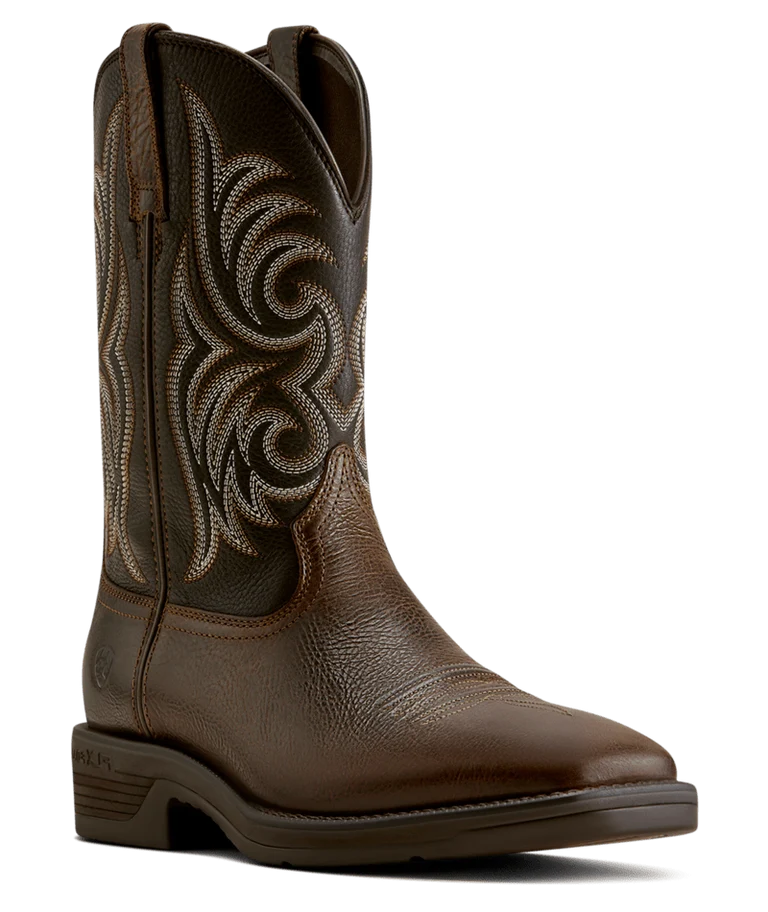 Men's Ariat Ranger Wide Square Cowboy Boot-Wicker Chocolate Smoked