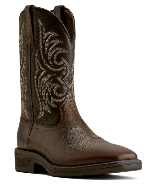 Men's Ariat Ranger Wide Square Cowboy Boot-Wicker Chocolate Smoked