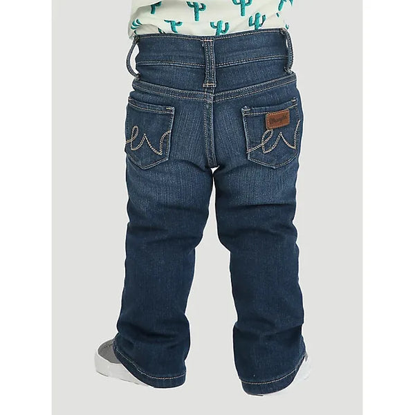 WRANGLER BABY GIRL 5 POCKET WESTERN JEAN IN DENIM
