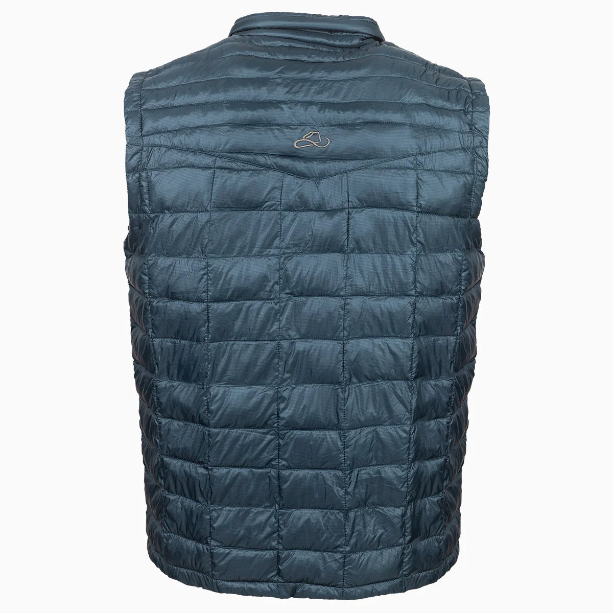 Men's Resistol Cold Bloq Vest-Blue - CWesternwear