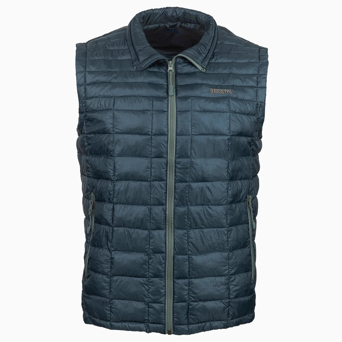 Men's Resistol Cold Bloq Vest-Blue - CWesternwear