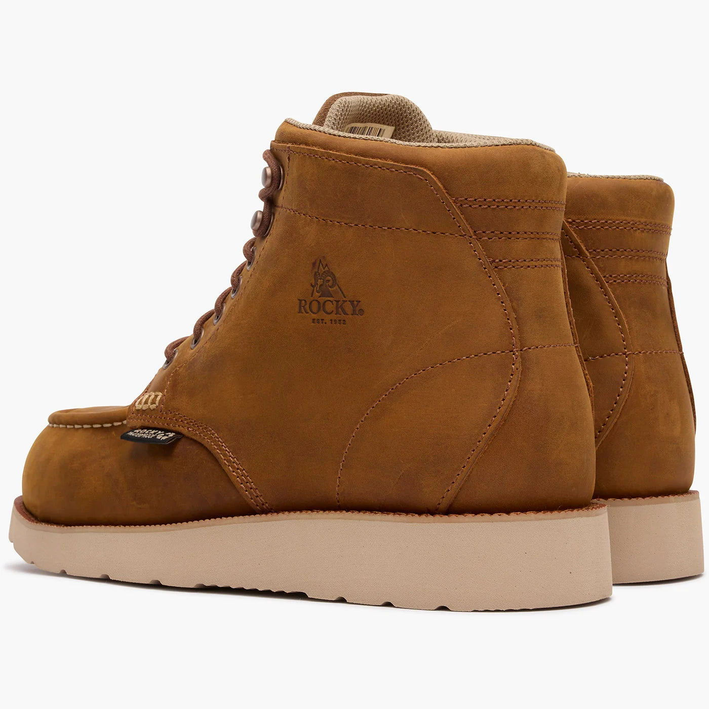Men's Rocky MonoCrepe Wedge 6” Composite Toe Work Boot