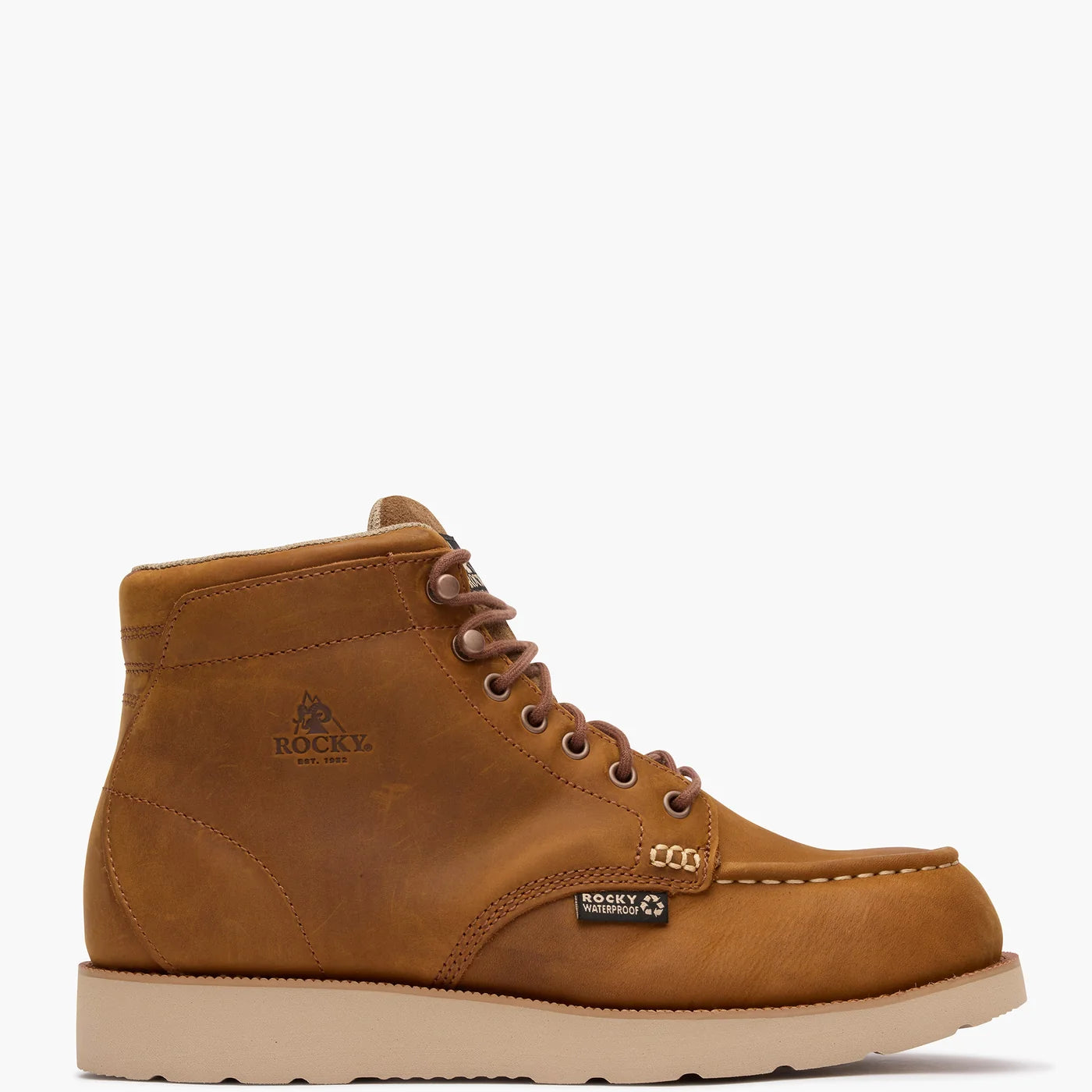 Men's Rocky MonoCrepe Wedge 6” Composite Toe Work Boot