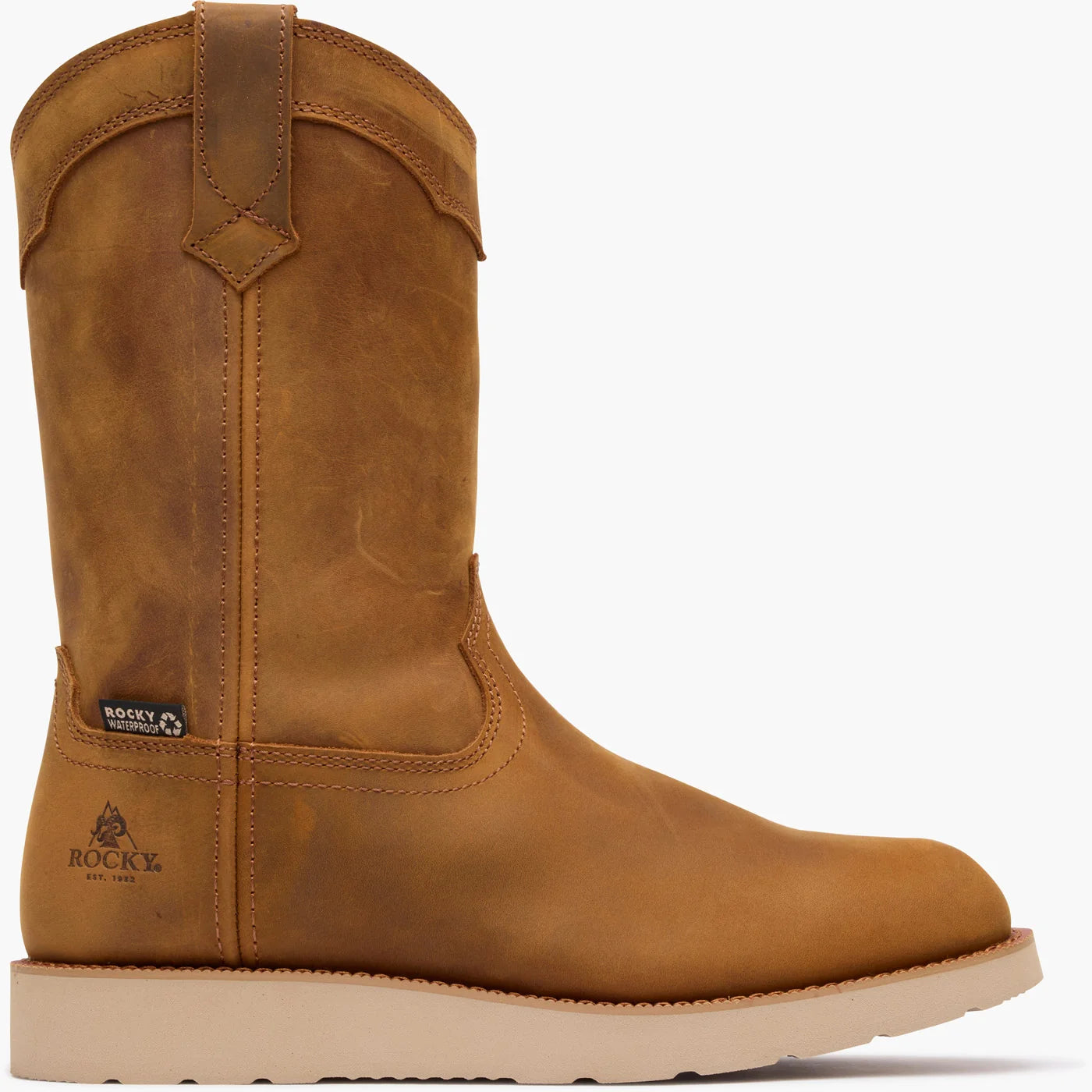 Men's Rocky MonoCrepe Wedge 11” Waterproof Work Boots