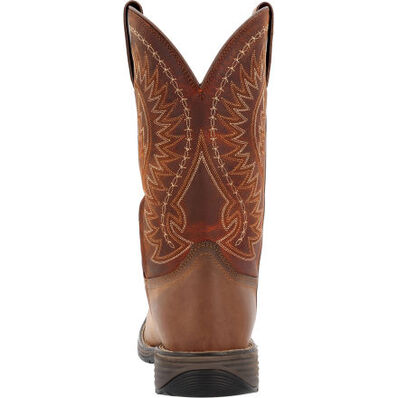 Men's ROCKY RUGGED TRAIL WESTERN BOOT - Brown