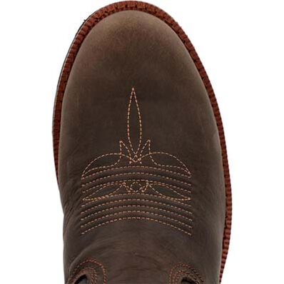 Men's Rocky Monocrepe 12" Steel Toe Western Boot - Chocolate