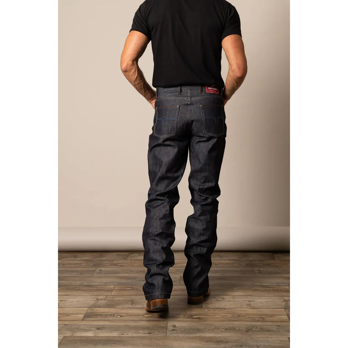 Kimes Ranch Raw Dillon Boot Cut Jean-Dark Wash - CWesternwear