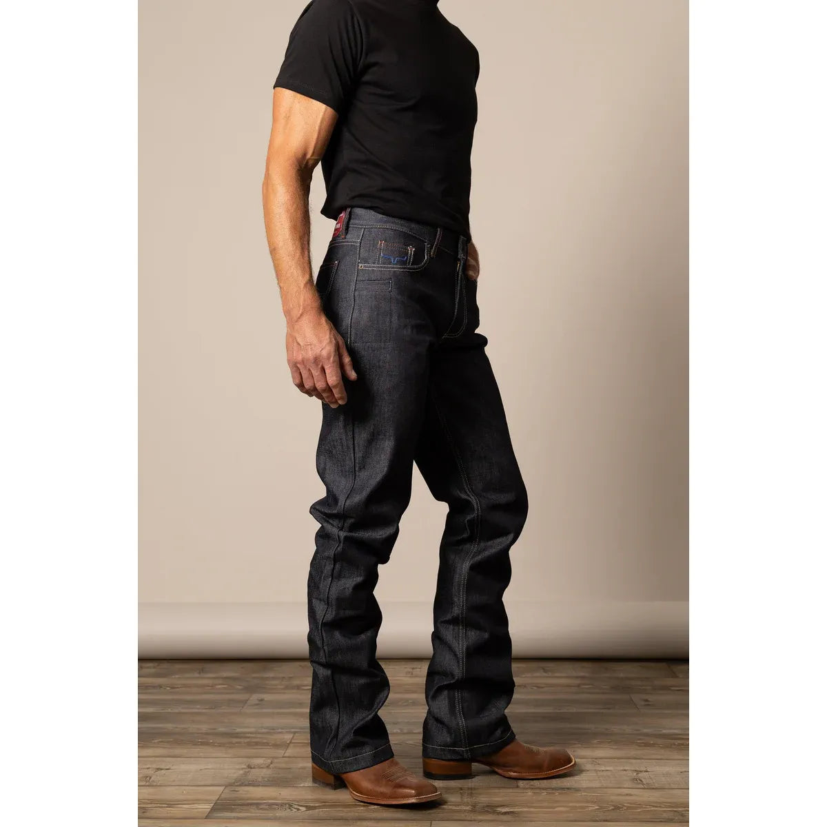 Kimes Ranch Raw Dillon Boot Cut Jean-Dark Wash - CWesternwear