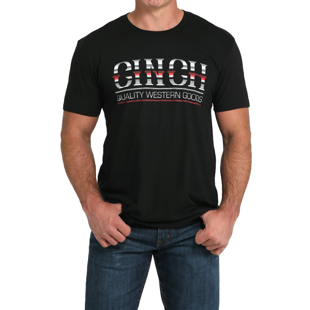 Men's Cinch Logo T-shirt-Black