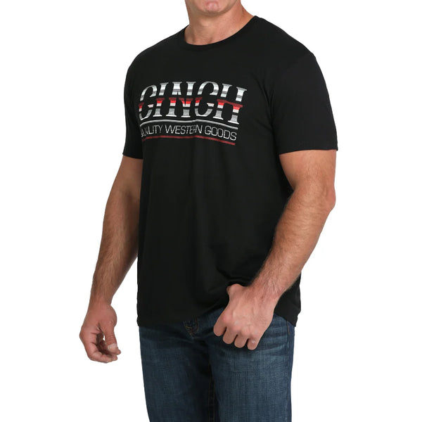 Men's Cinch Logo T-shirt-Black