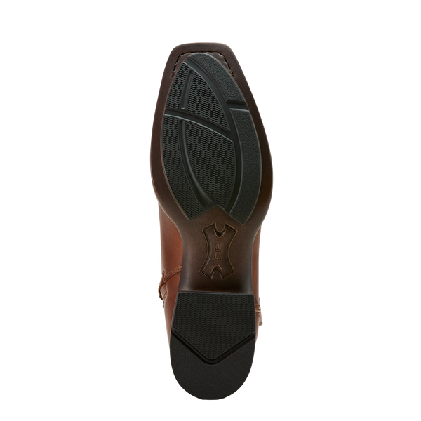 Men's Ariat Bodie Square Toe Western Boot - Bitter Brown