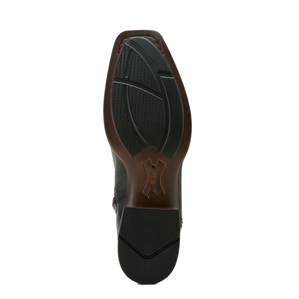 Men's Ariat Bodie Square Toe Western Boot-Iron Black