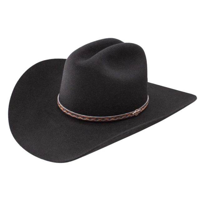 5x Stetson Medalist Black Cowboy Hat