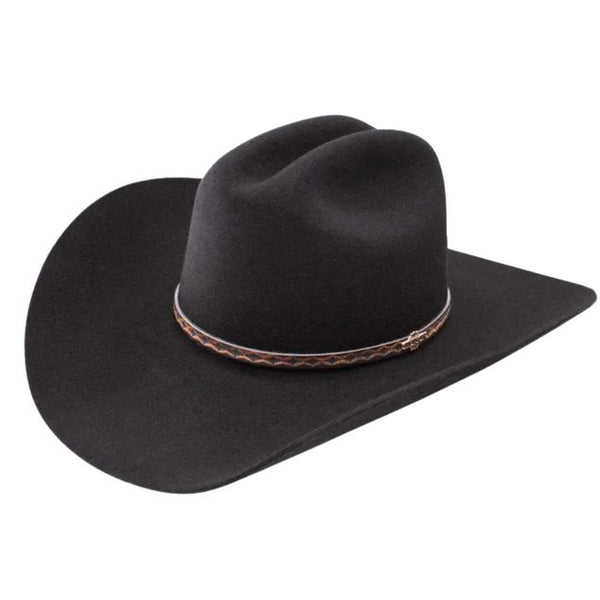 5x Stetson Medalist Black Cowboy Hat