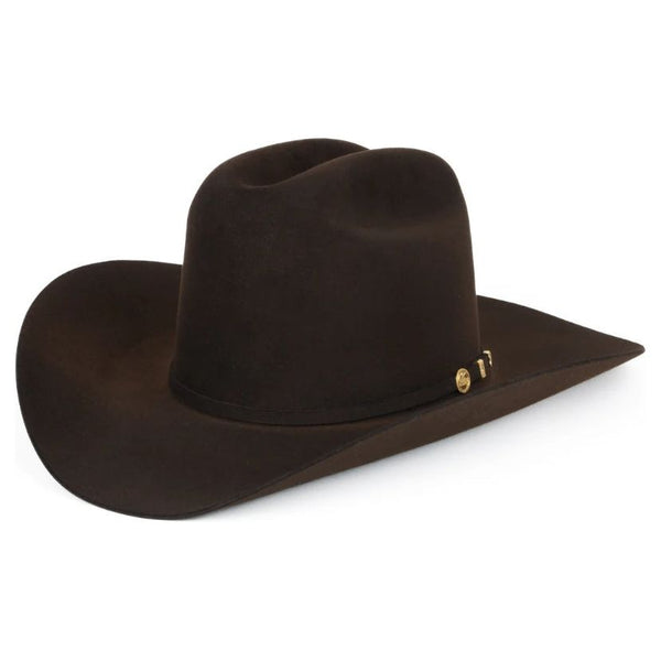 Stetson Chocolate 100X El Presidente Beaver & Cashmere Cowboy Hat