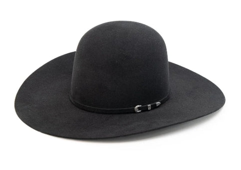 10x Rodeo King Black Beaver Felt Hat