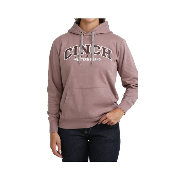 Women's Cinch Bold Logo Hoodie in Lilac