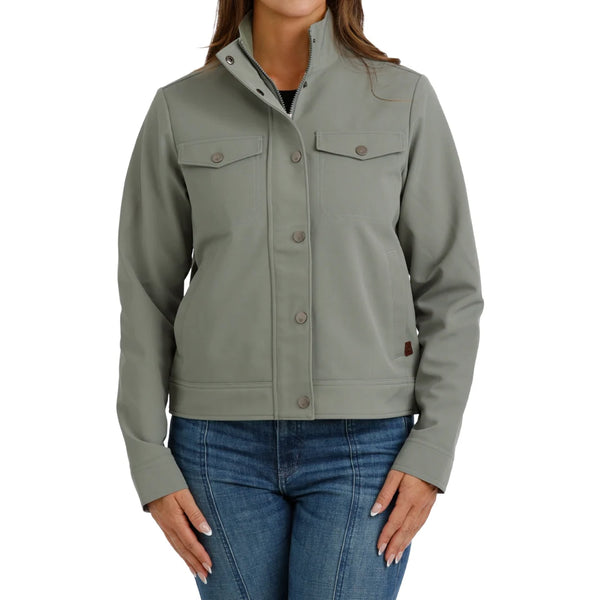 Cinch Women's Chore Bonded Jacket-Green