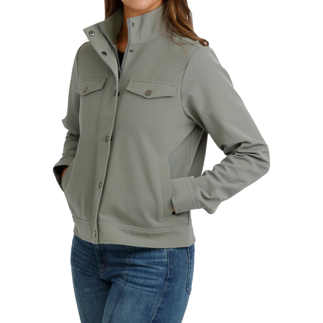 Cinch Women's Chore Bonded Jacket-Green