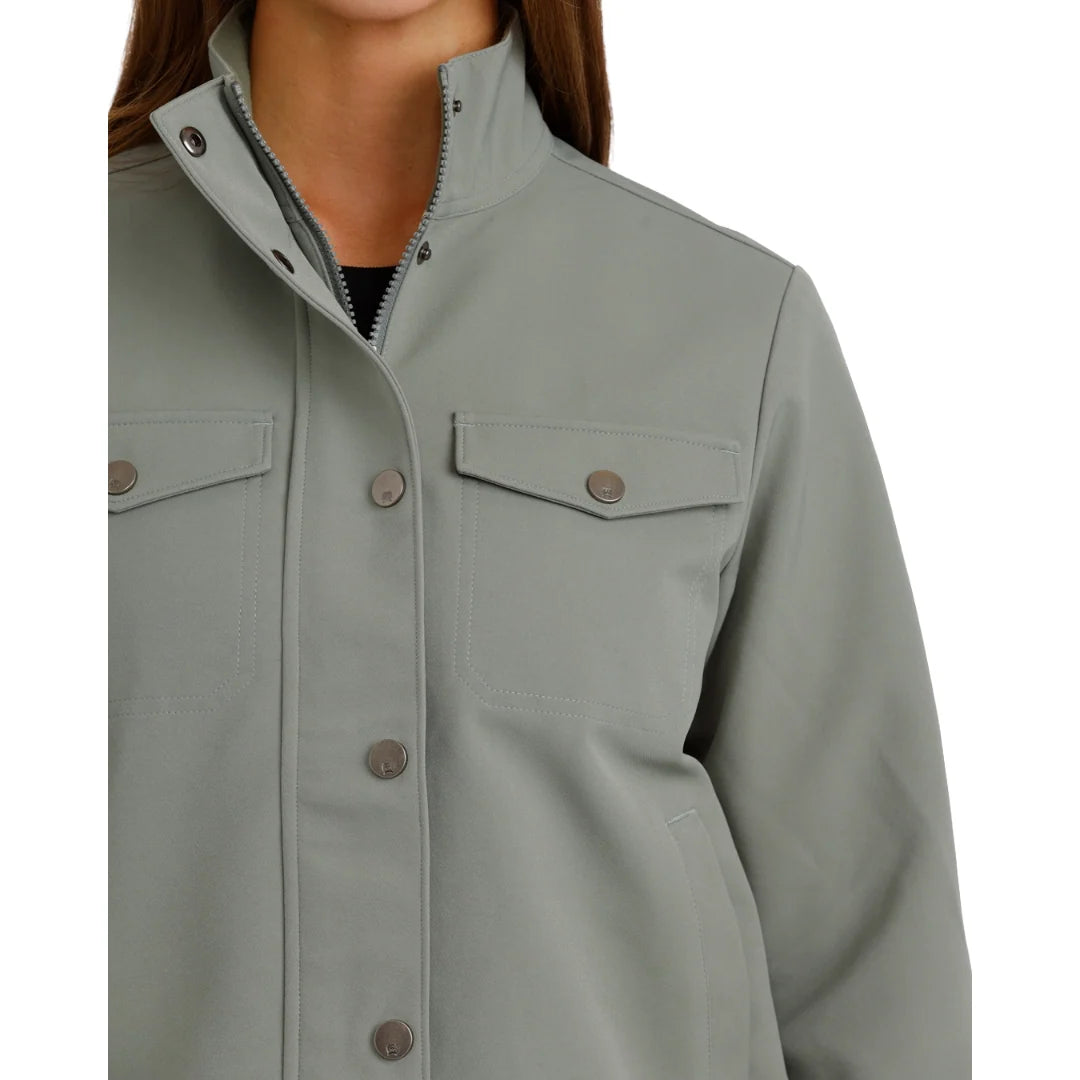 Cinch Women's Chore Bonded Jacket-Green