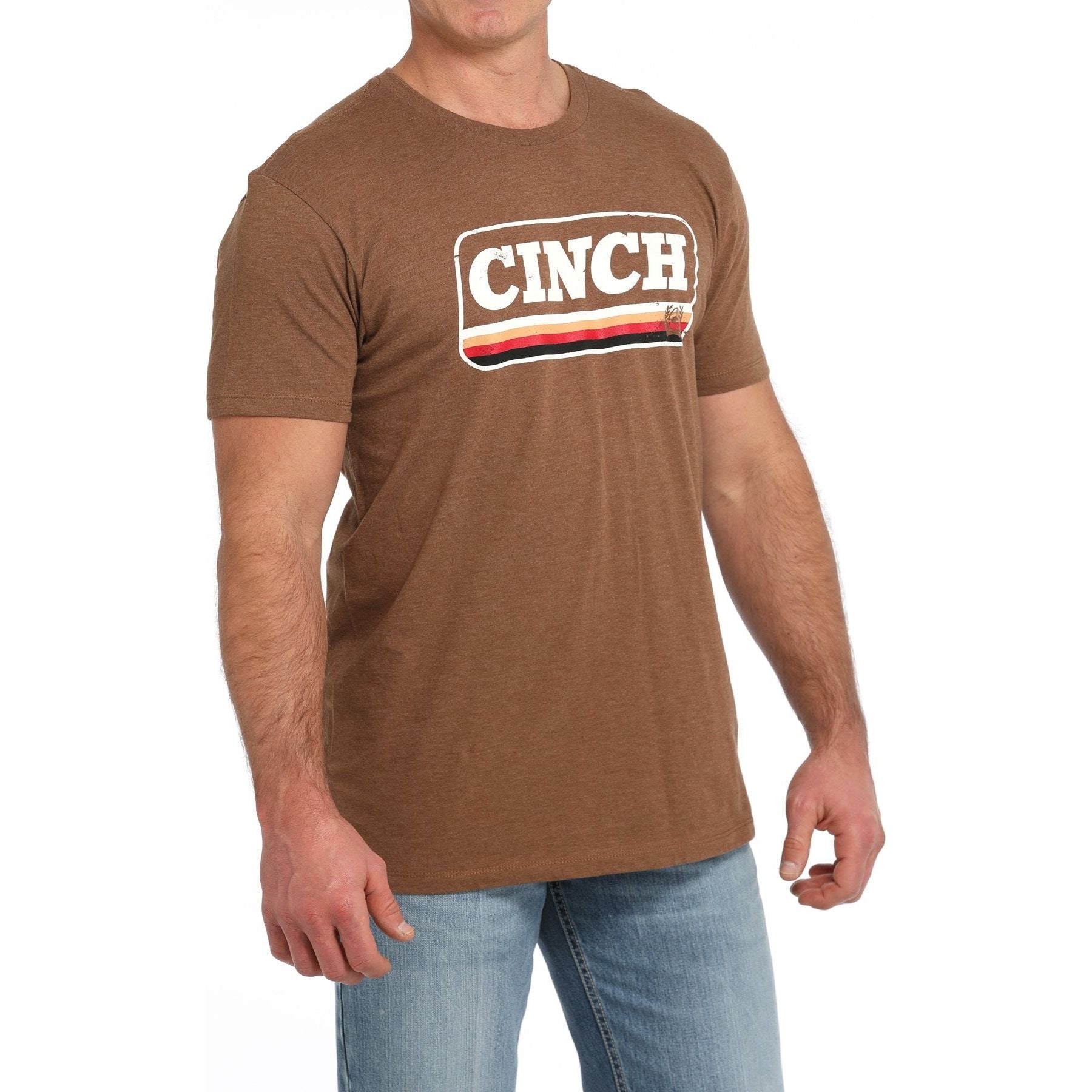 MEN'S CINCH CINCH TEE - BROWN