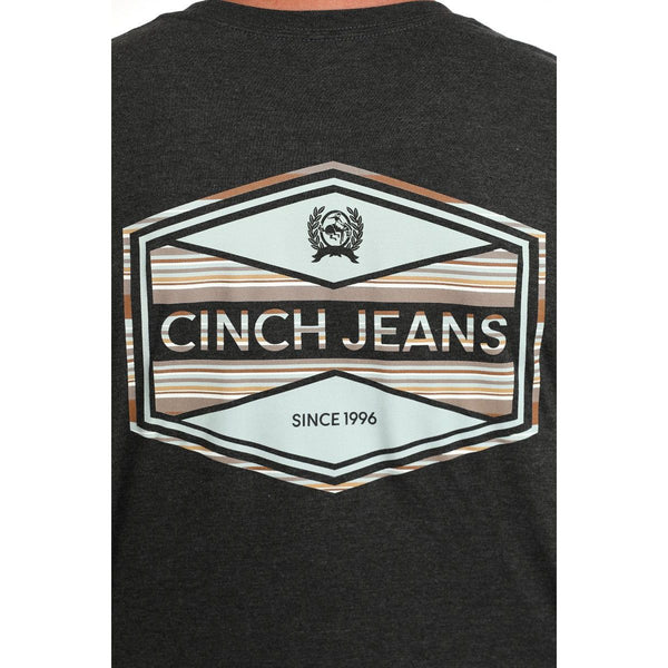 MEN'S CINCH LOGO TEE - BLACK