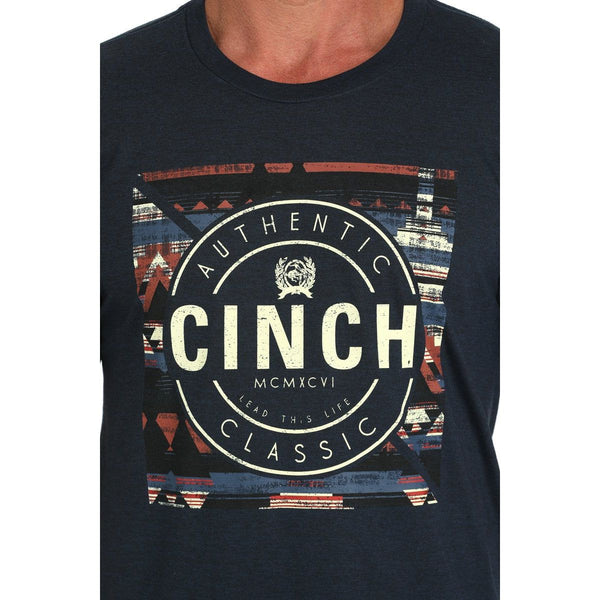 MEN'S CINCH AUTHENTIC CLASSIC TEE - NAVY