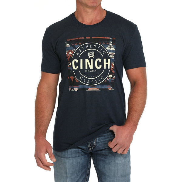 MEN'S CINCH AUTHENTIC CLASSIC TEE - NAVY