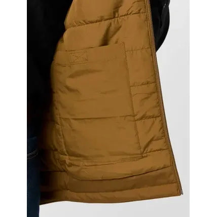 Men's Cinch Canvas Quilted Polyfill Lined Vest-Brown