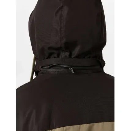 Men's Cinch Hooded Barn Coat-Brown