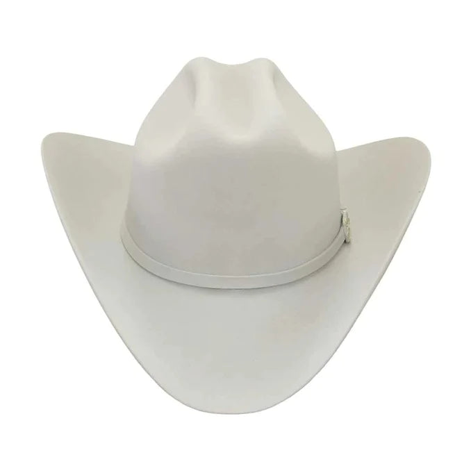 10X Larry Mahan's JERARCA 10X White Beaver Fur Felt Western Cowboy Hat - CWesternwear