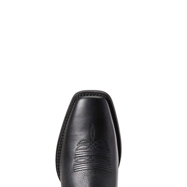 Ariat Sport Herdsman Western Boot Black Deertan - CWesternwear